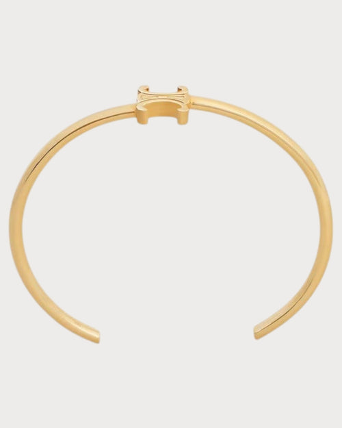 CELINE Triomphe Asymmetric Cuff Brass(2 Colors) - LONDONKELLY 英国名牌代购