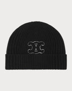CELINE Triomphe Beanie wool(Black) - LONDONKELLY 英国名牌代购