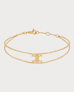 CELINE Triomphe Suspended Bracelet(Gold) - LONDONKELLY 英国名牌代购