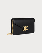 CELINE Wallet on Chain Triomphe | 赛琳 银包连链带 (多色) - LONDONKELLY 英国名牌代购
