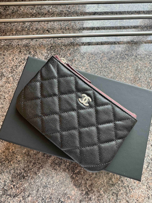 CHANEL AP4020 Classic Zipped Pouch Grained Calfskin(Small/3 Colors) - LONDONKELLY 英國名牌代購