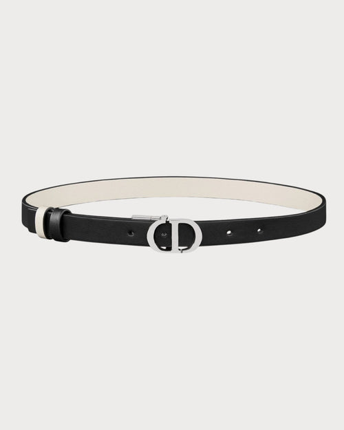 CHRISTIAN DIOR 30 Montaigne Reversible Belt Silver Buckle | 迪奥 双面皮带 (20MM/多色/银扣) - LONDONKELLY 英国名牌代购