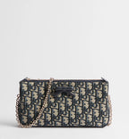 CHRISTIAN DIOR Dior Promenade Pouch with Chain | 迪奧 手袋 (藍色) - LONDONKELLY 英國名牌代購