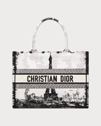 CHRISTIAN DIOR Medium Dior Book Tote Paris Embroidery | 迪奧 手提袋 (中碼/多色) - LondonKelly 英國名牌代購