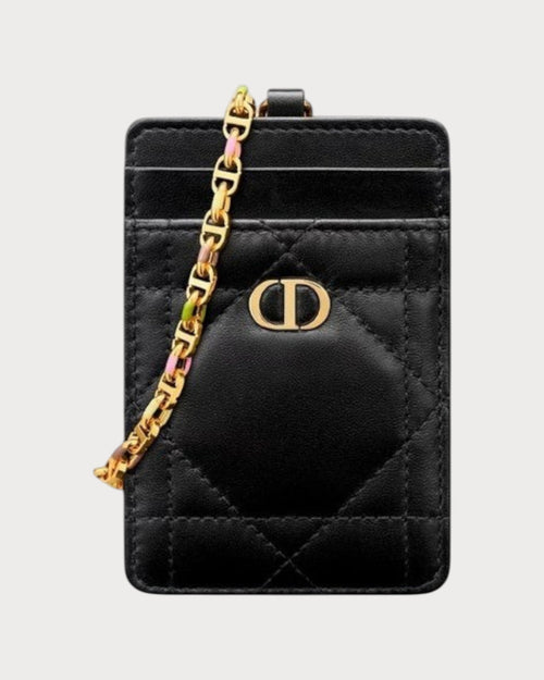 CHRISTIAN DIOR Miss Caro ID Holder with Chain | 迪奥 卡套连链带 (多色) - LONDONKELLY 英国名牌代购