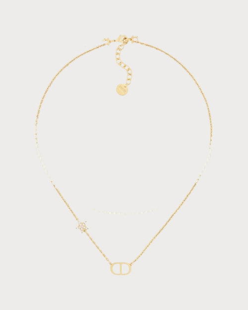 CHRISTIAN DIOR Petit CD Necklace | 迪奧 頸鏈 (金色) - LONDONKELLY 英國名牌代購
