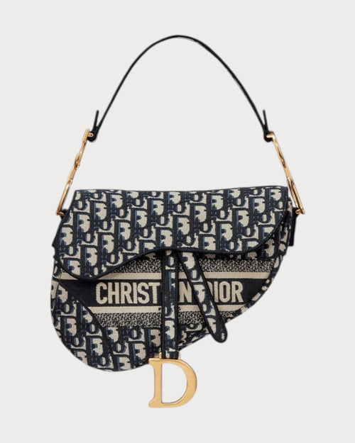 CHRISTIAN DIOR Saddle Bag | 迪奧 腋下袋 (藍色) - LONDONKELLY 英國名牌代購