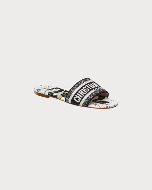 CHRISTIAN DIOR Women's Dway Slide | 迪奧 涼鞋 (白色) - LondonKelly 英國名牌代購