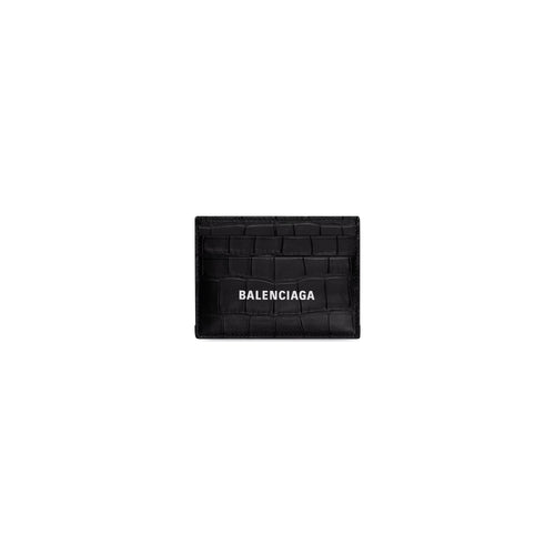 BALENCIAGA Men's Cash Card Holder in Black |
