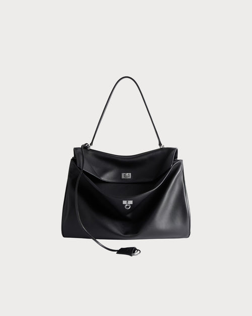 BALENCIAGA Women's Rodeo Large Handbag | 巴黎世家手袋(大码/黑色)