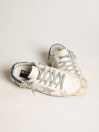 GOLDEN GOOSE Women's Super - Star with Swarovski stone decoration | 黃金鵝 女款 Super - Star 搭配施華洛世奇水鑽裝飾(白色) - LondonKelly 英國名牌代購