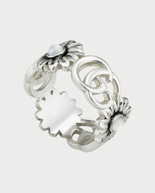GUCCI Double G Mother of Pearl Ring | 古驰 戒指 (多色) - LONDONKELLY 英国名牌代购