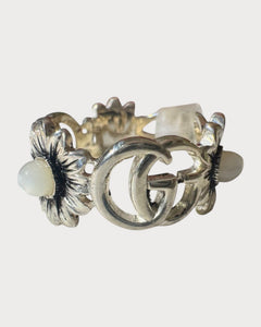 GUCCI Double G Mother of Pearl Ring | 古驰 戒指 (多色) - LONDONKELLY 英国名牌代购