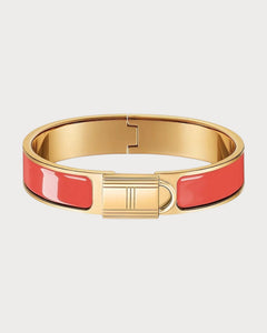 HERMES Clic Cadenas Bracelet | 爱马仕 手铸 (Orange)