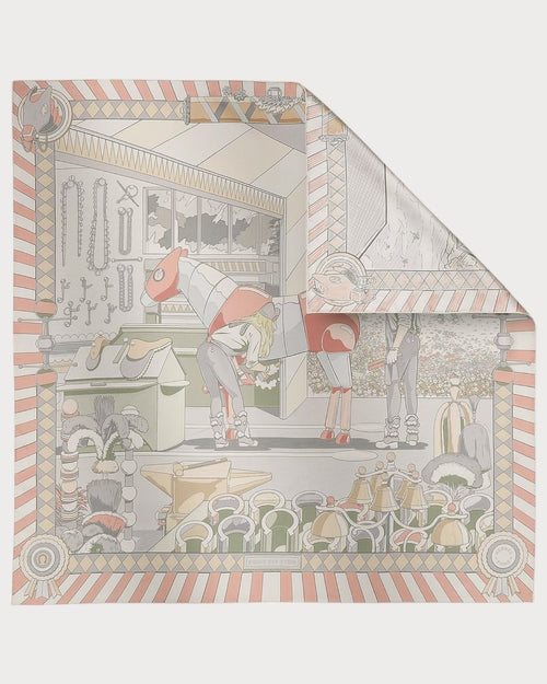 HERMES Pony Pit Stop double face scarf 90 | 爱马仕 丝巾 (多色) - LONDONKELLY 英国名牌代购