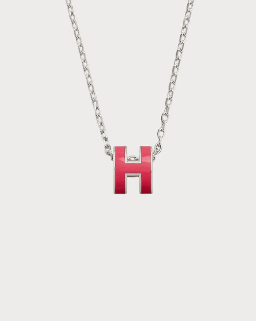HERMES Silver Mini Pop H Pendant | 愛馬仕 頸鏈 (迷你/多色) - LONDONKELLY 英國名牌代購