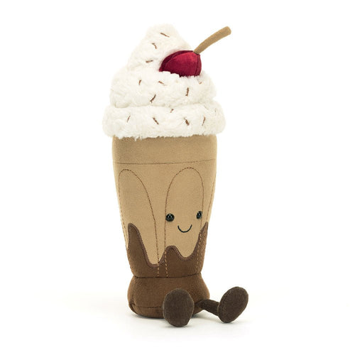 JELLYCAT Amuseables Marin Chocolate Milkshake | 马林巧克力奶昔公仔 (啡色) - LondonKelly 英国名牌代购