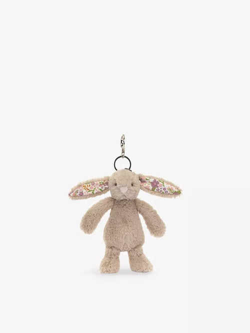 JELLYCAT Blossom Beige Bunny 'Petal' Bag Charm | 米色兔子手袋挂饰 (米色) - LondonKelly 英国名牌代购