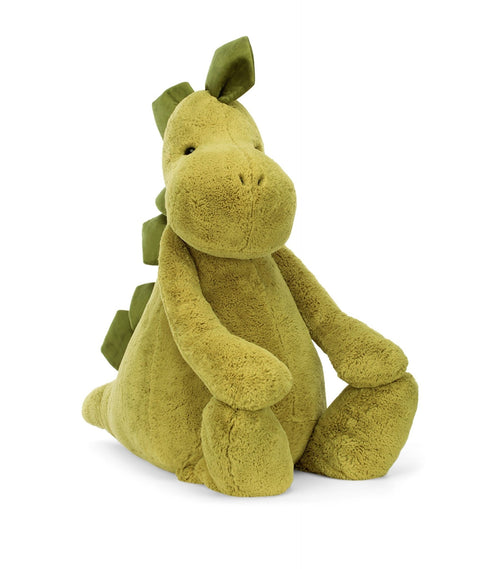 JELLYCAT Giant Bashful Dinosaur | 巨型恐龙公仔 (108CM/绿色) - LondonKelly 英国名牌代购