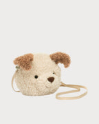 JELLYCAT Little Pup Bag | 狗仔公仔袋 (19CM/米色) - LondonKelly 英国名牌代购