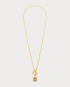 LOEWE Anagram Cube Pendant | 罗意威 颈链 (金色)