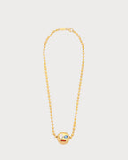 LOEWE Anagram Pebble Necklace in Sterling Silver and Crystals | 羅意威 頸鏈 (多色) - LondonKelly 英國名牌代購