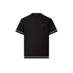 LOUIS VUITTON 1AFXOU Men's Pearl - Embellished Cotton T-Shirt | 路易威登 男仕上衣 (黑色) - LondonKelly 英國名牌代購
