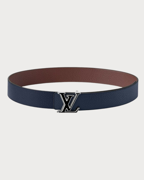 LOUIS VUITTON M0027Q LV Tilt 40mm Reversible Belt | 路易威登 男仕皮带 (深蓝/啡色) - LONDONKELLY 英国名牌代购