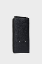 MAISON MARGIELA MM Four Stitches Zip - Around Wallet | 拉鍊銀包 (黑色) - LONDONKELLY 英國名牌代購