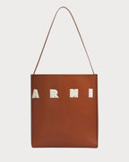 MARNI Small Brown Leather Museo Hobo Bag with Patches | 玛尼 手袋 (啡色) - LONDONKELLY 英国名牌代购