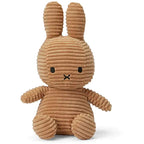 MIFFY Sitting Corduroy Plush | 米菲坐著的燈芯絨毛絨毛玩具 (米色) - LondonKelly 英國名牌代購