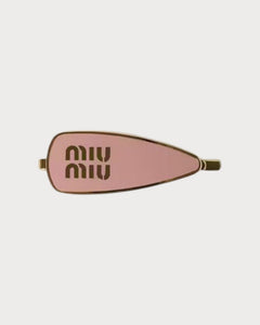 MIU MIU Enameled Metal Hair Clip | 缪缪 发夹 (多色) - LONDONKELLY 英国名牌代购
