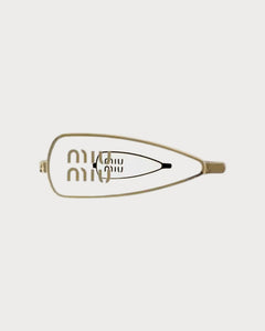 MIU MIU Enameled Metal Hair Clip | 缪缪 发夹 (多色) - LONDONKELLY 英国名牌代购