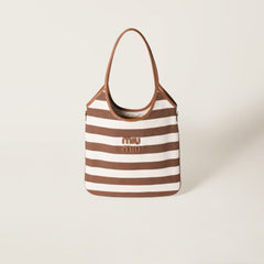 MIU MIU Ivy Canvas and Leather Bag | 繆繆 手袋 (多色) - LondonKelly 英國名牌代購