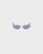 MIU MIU Logo Sunglasses Indigo Lenses | 繆繆 太陽眼鏡 (靛藍鏡片) - LondonKelly 英國名牌代購