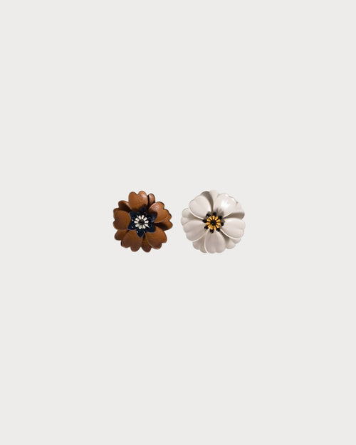 MIU MIU Metal and Leather Earrings | 繆繆 耳環 (金色) - LondonKelly 英國名牌代購