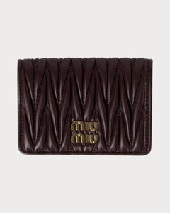 MIU MIU Nappa Leather Card Holder | 繆繆 卡套銀包 (多色) - LONDONKELLY 英國名牌代購