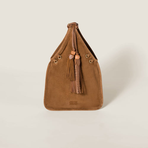 MIU MIU Suede Handbag with Tassels | 繆繆 手袋 (多色) - LondonKelly 英國名牌代購