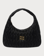 MIU MIU Wander Matelasse Nappa Leather Hobo Bag XL Size | 缪缪 手袋 (多色) - LONDONKELLY 英国名牌代购