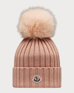 MONCLER Beanie with Pom Pom Wool(4 Colors) - LONDONKELLY 英国名牌代购