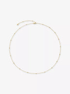 MONICA VINADER Beaded 14ct Yellow - Gold Chain Necklace | 頸鏈 (金色) - LondonKelly 英國名牌代購