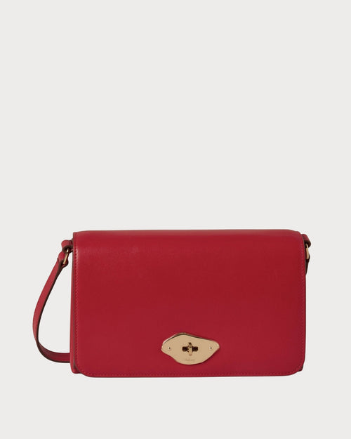 MULBERRY Lana Wallet on Strap | 瑪百莉 Lana 斜背長夾(猩紅紅色) - LondonKelly 英國名牌代購