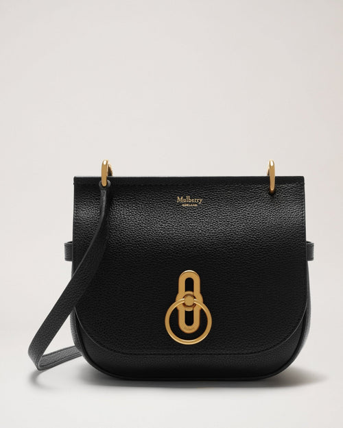 MULBERRY Small Amberley Satchel | 瑪百莉 小號安柏利單肩包(黑色) - LondonKelly 英國名牌代購