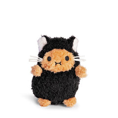 NOODOLL Black Kitty Ricespud Mini Sitting Plush Toy | 黑色小貓米薯迷你坐姿絨毛玩偶 (黑色) - LondonKelly 英國名牌代購