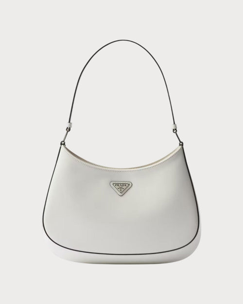 PRADA 1BC499 Cleo Brushed Leather Shoulder Bag | 普拉達 手袋 (多色) - LONDONKELLY 英國名牌代購