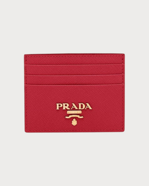 PRADA 1MC025 Saffiano Leather Card Holder | 普拉达 卡套 (多色) - LONDONKELLY 英国名牌代购