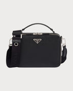 PRADA 2VH069 Men's Medium Brique Saffiano Leather Bag | 普拉達 男仕郵差袋 (多色) - LONDONKELLY 英國名牌代購