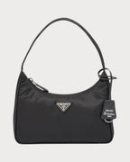 PRADA Re-Nylon Re-Edition 2000 Shoulder Bag | 普拉達 腋下袋 (Black)