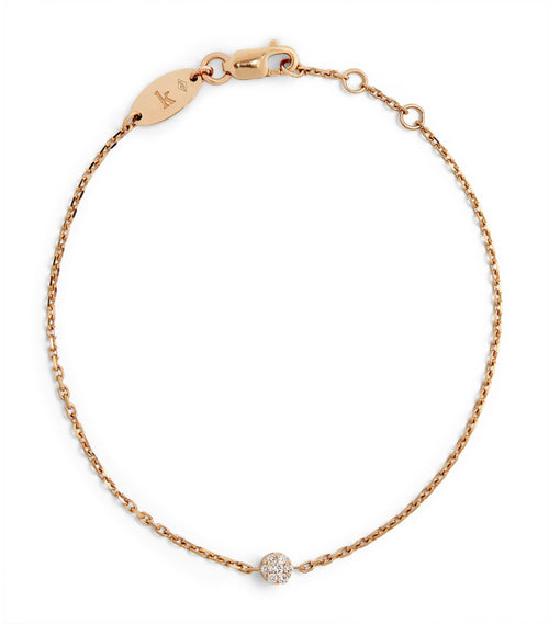 REDLINE Rose Gold and Diamond Illusion Bracelet | 红绳 手链 (多色) - LondonKelly 英国名牌代购