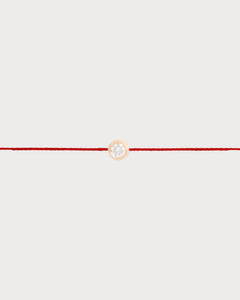 REDLINE Yellow Gold So Pure Bracelet | 红绳 手链 (0.2CT/多色) - LONDONKELLY 英国名牌代购